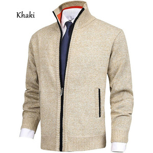 Nouveau Pull Décontracté d'Hiver pour Homme – Chandail Chaud Slim à Col Montant Tricoté pour Homme - Product Image 2