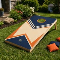 Jeu de Cornhole d'extérieur captivant avec plateau en bois pour les camping-cars, les événements communautaires et les magasins spécialisés