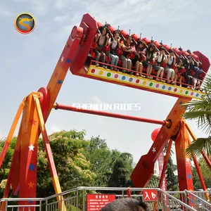 Prix pas cher parc d'attractions hurricane ride carnaval jeu équipement d'amusement acheter top spin ride à vendre