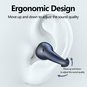 Auriculares inalámbricos Bluetooth Q80 de clip abierto con LED, cancelación de ruido y diseño cómodo (<span class=keywords><strong>Komfort</strong></span> Ohrclip Kopfhörer Auricolari) - Product Image 4
