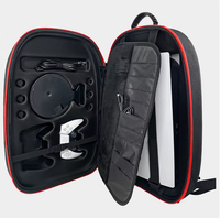 Étui de rangement portable 5-en-1 en EVA imperméable pour console PS5, grande capacité, voyage et camping, logo personnalisé, multicolore