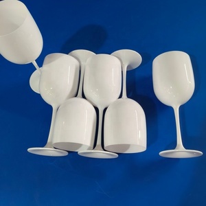 Verre à vin en plastique réutilisable incassable avec logo personnalisé, élégant pour les verres à <span class=keywords><strong>champagne</strong></span> et les flûtes - Product Image 5