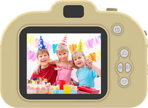 2025 Icar <strong>Kids</strong> <strong>Digital</strong> <strong>Camera</strong> with 2.4" IPS Screen 21x-40x Zoom 1080P/720P HD MicroSD MP3 Cartoon Design for Children Gift - Product Image 3