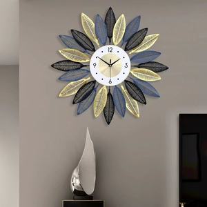 Horloge murale en <span class=keywords><strong>fer</strong></span> forgé moderne minimaliste créative horloge décorative horloge murale - Product Image 4