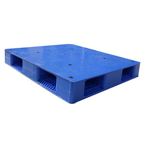Palette en plastique hygiénique à double face plate à 4 voies de qualité alimentaire à plateau fermé 1300*1100mm, capacité de 1500 kg, logistique dynamique - Product Image 2