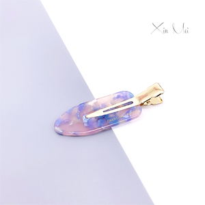 Xinmei ที่หนีบผมอะซิเตทแบบไม่โค้งงอไม่มีรอยพับผมแบบไร้รอยต่อพร้อมโลโก้ - Product Image 2