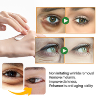 Crème pour les yeux cosmétique anti-rides, anti-âge, hydratante, sans paraben, bio, à l'acide hyaluronique, au rétinol et à l'extrait de ginseng