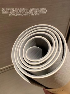 6mm Double Layer TPE Eco, Foldable, Non-Slip, Custom Logo TPE Double-layer 6mm Thick Provides Extra <b>Cushioning</b> - Product Image 6