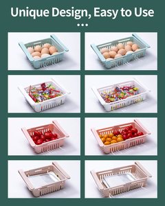 Kitchen Refrigerator Adjustable Storage Basket Drawer Storage <strong>Shelf</strong> Crisper Freezer <strong>Box</strong> - Product Image 5