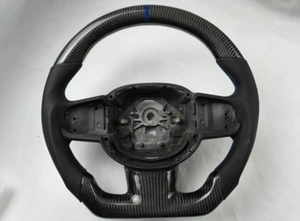 Volante de cuero de fibra de carbono Real personalizado para Volvo XC60 <span class=keywords><strong>XC40</strong></span> XC90 S60 S90 V60 V40 accesorios de coche modificados - Product Image 6