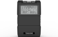 Appareil de thérapie TENS+EMS à batterie lithium rechargeable, 2 canaux, 7 programmes, masseur électronique à impulsions, vente en gros d'usine