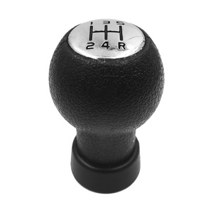 Pomo de palanca de cambios de coche Sirui, cuero, plateado electrochapado, 5 velocidades, para Suzuki Swift - Product Image 4