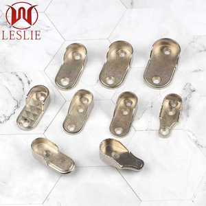 Supporto <span class=keywords><strong>per</strong></span> tubo con staffa da 5mm foro singolo due tasselli supporto <span class=keywords><strong>per</strong></span> estremità del tubo dell'armadio - Product Image 5