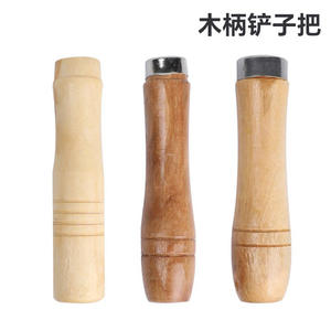 Mangos de madera maciza para utensilios de cocina: espátulas, palas, limas triangulares - Aptos para lavavajillas, ideales para el hogar y la conservación de alimentos. - Product Image 2