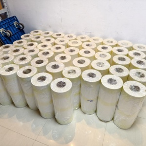 Truyền nhiệt Vật liệu thăng hoa trống các bản vá lỗi cho thêu bền vững tùy chỉnh thiết kế của riêng bạn 100% vải polyester - Product Image 3