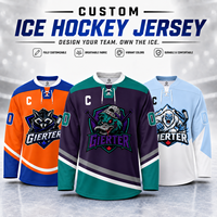 Jersey de Hockey sobre Hielo Premium, Uniforme de Hockey sobre Hielo Personalizado, Sublimado, con Tela Tackle Twill, para Marcas, Equipos y Clubes