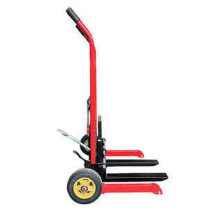 מלגזה הידראולית מתקפלת ניידת מיני, קיבולת העמסה 200 ק\\\"ג, משאית הרמה קלה וקומפקטית לבית, סדנה ומחסן - Product Image 5