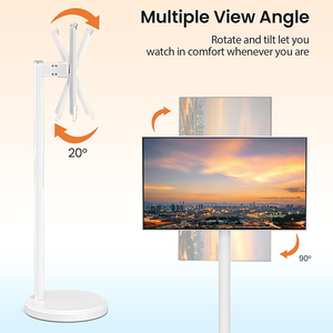 21.5-inch không dây rollable màn hình cảm ứng Android LCD <span class=keywords><strong>Monitor</strong></span> 1080p Trắng màn hình điện thoại di động xách tay TV pin-cho cửa hàng bán lẻ sử dụng - Product Image 5