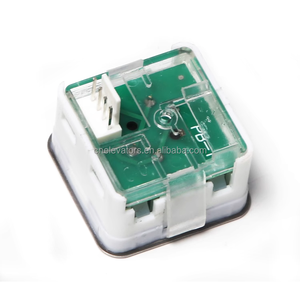 PB-12 thang máy nút vuông push <span class=keywords><strong>button</strong></span> LED chiếu sáng cho các bộ phận thang máy - Product Image 5