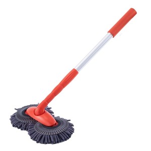 Lanbowang Car Wash <b>Mop</b> Brush Chenille Soft Bristles Telescopic Long <b>Handle</b> For Vehicle Cleaning - Product Image 3