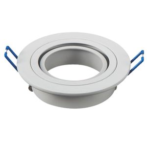 Portalámparas unidireccional blanco, diseño moderno, fácil instalación, ideal para personalizar la iluminación en hogares y... - Product Image 1