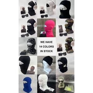 पूर्ण चेहरा स्की मास्क आरामदायक बालकलावा एक छेद लुभावनी विंडप्रूफ साइकिल पर्वतारोहण कैप खेल सफेद स्की मास्क - Product Image 6
