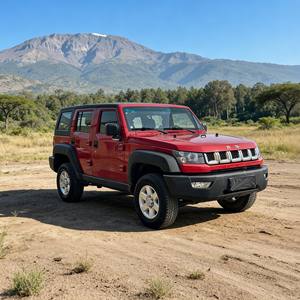 Voiture d'<span class=keywords><strong>occasion</strong></span> 2018 Beijing Auto BJ40 Édition Rouge SUV à conduite à gauche Essence/Pétrole Automatique Performances tout-terrain robustes pour l'Afrique - Product Image 1