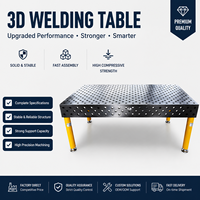 Plateforme de soudage 3D flexible de haute précision, table de soudage modulaire en fonte pour soudage manuel et robotisé