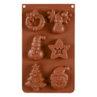 Moule à glaçons et moules à gâteaux en silicone motif cerf de Noël, outils de décoration pour pâtisserie, moules à fondant, moules à pâtisserie originaux