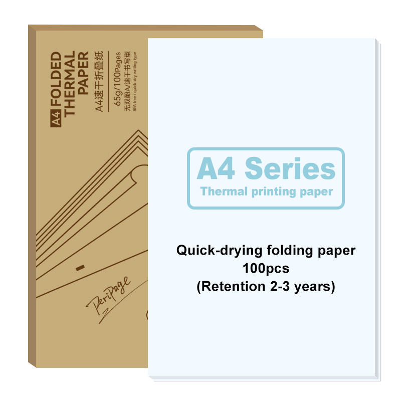 Papier Pliant à Séchage Rapide (Rétention 2-3 ans) 100pcs