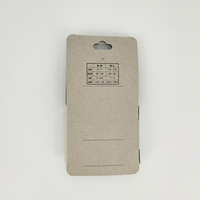 Chaussettes en carton de haute qualité étiquette volante carte impression personnalisée emballage de chaussette en papier kraft manchon d'emballage