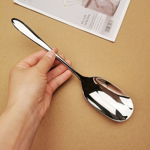 DFU211 Customized High Quality Modern Luxury <b>Serving</b> <b>Spoon</b> Large Capacity - Product Image 4