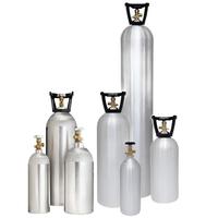 1L acuario CO2 tanques aluminio Gas cilindro CO2 generadores máquina tanque de aire botella para plantas de agua