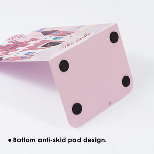 FOSKA 1 Paio di Fermalibri in Metallo Resistente a Forma di Castello Rosa per Riviste, Libri, DVD, Enciclopedie e Libri di Testo - Product Image 3