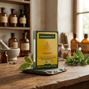 Produits à base de plantes Chamakkatt Brihthmanjishtadi Kashaya Powder 100g Certifié ISO Durée de conservation de 2 ans - Product Image 2
