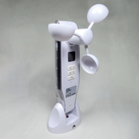 Capteur de vent et de pluie légère à haute sensibilité pour auvent à structure plastique, fonctionnement automatique, matériau de voile en PE, certifié CE, alimentation DC/AC