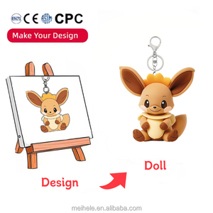 Tùy chỉnh sang trọng <span class=keywords><strong>Keychain</strong></span> Chất lượng cao nhồi bông đồ chơi Tùy chỉnh chống Thiết kế linh vật tùy chỉnh đồ chơi sang trọng - Product Image 1