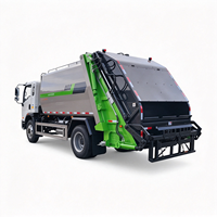 Camion Compacteur de Déchets Sinotruk Howo 11m³ 4x2 à Chargement Arrière pour Travaux d'Assainissement - Norme Export