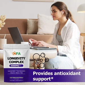 Cápsulas Blandas de Complejo de Longevidad OEM ODM con Trans-Resveratrol y Betaína, Favorecen la Energía, la Vitalidad, el Antioxidante y el Equilibrio Metabólico - Product Image 6