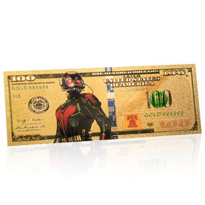 Superhelden Marvel-Filme Gedenk-Goldfolien-Banknoten zum Sammeln - Product Image 6