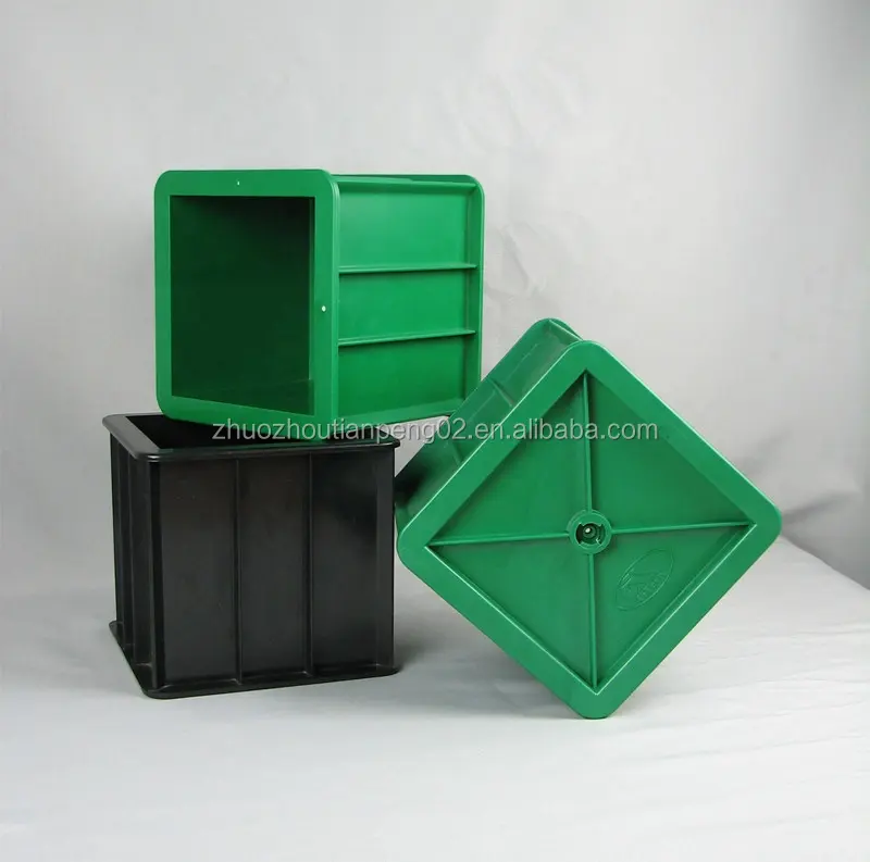 100mm plastic concrete cube mold