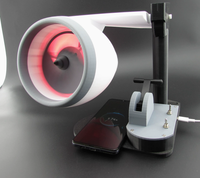 Diffuseur d'arômes turbofan pour avion, ventilateur de bureau humidificateur avec chargeur sans fil et lumière LED, logo personnalisé pour la maison, l'hôtel, vente en gros