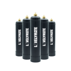 Cilindro de Gas CO2 de Aluminio Lovelymate, 450 Bar, Uso Industrial, Negro, con Válvula de Latón - Product Image 5