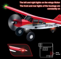 Nouvel Avion RC d'Entraînement Mohr à Aile Fixe en Mousse EPP, Modèle Électrique avec Moteur Brushless et Lumière LED QIDI560