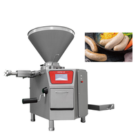 Máquina de Llenado de Salchichas y Queso Industrial Modelo 2000, con Vacío y Dosificación por Paletas, para Salchichas, Jamón, Pescado, Chorizo