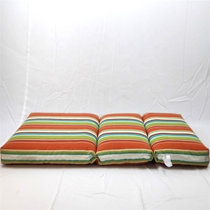Nuevo estilo 100% poliéster naranja y verde portátil lavable duradero Relax silla cojín asiento para uso al aire libre - Product Image 5