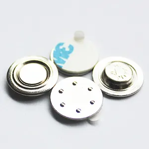 定制圆形按钮磁性名称标签徽章身份证支架徽章夹磁铁，用于护士医生学生办公室