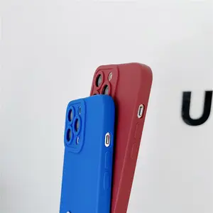 China Supplier Frosted Silicone Case For IPhone 7/8 Plus Slim Matte TPU Phone Cover For IPhone X XR 11 12 13 14 15 Pro Max Case