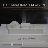 ZS TOOL 460 Planche en polyuréthane PU de haute densité usinée CNC, planche en résine pour le modélisme et la conception de style