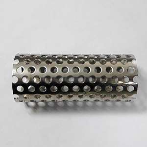 304 SS kawat pukulan lubang bulat baja tahan karat jala berlubang tabung Filter jala - Product Image 5